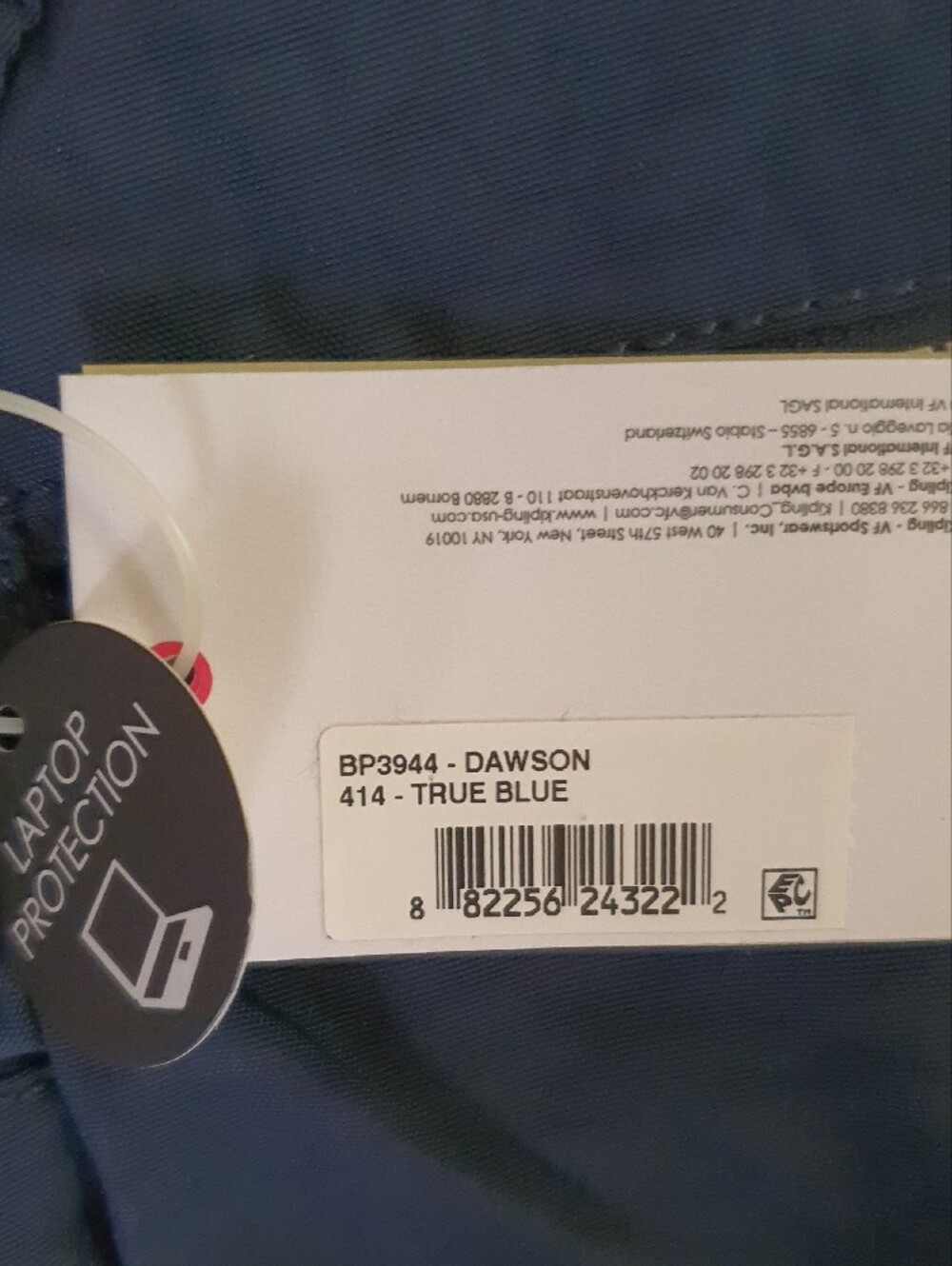 Kipling Dawson Large 15" Laptop Backpack - NWT + Free Gift - Picture 7 of 13